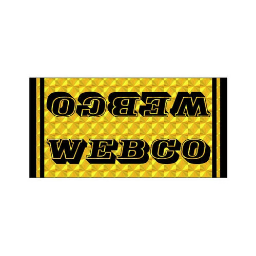 Webco yellow prism downtube - webco,