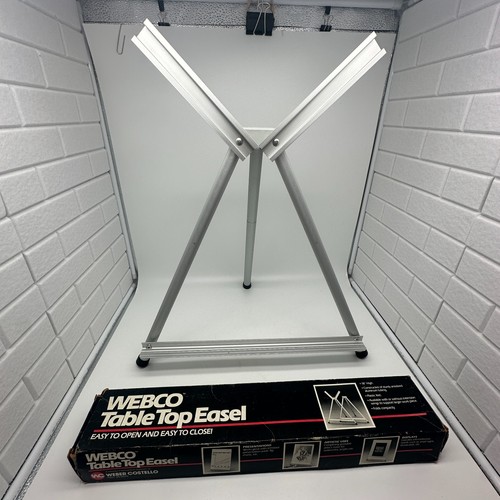 Vintage webco table top easel - vintage,