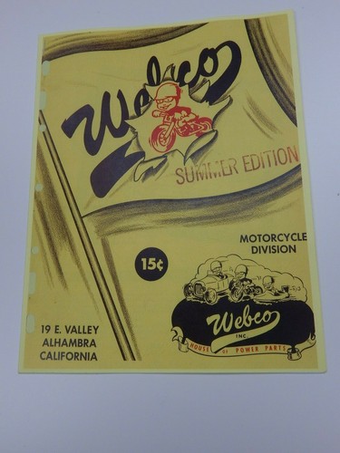 First webco catalog 1955 - ?,