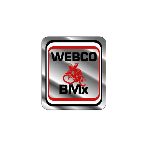 Webco bmx red and chrome - bmx,